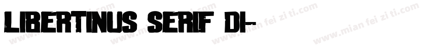 Libertinus Serif Di字体转换